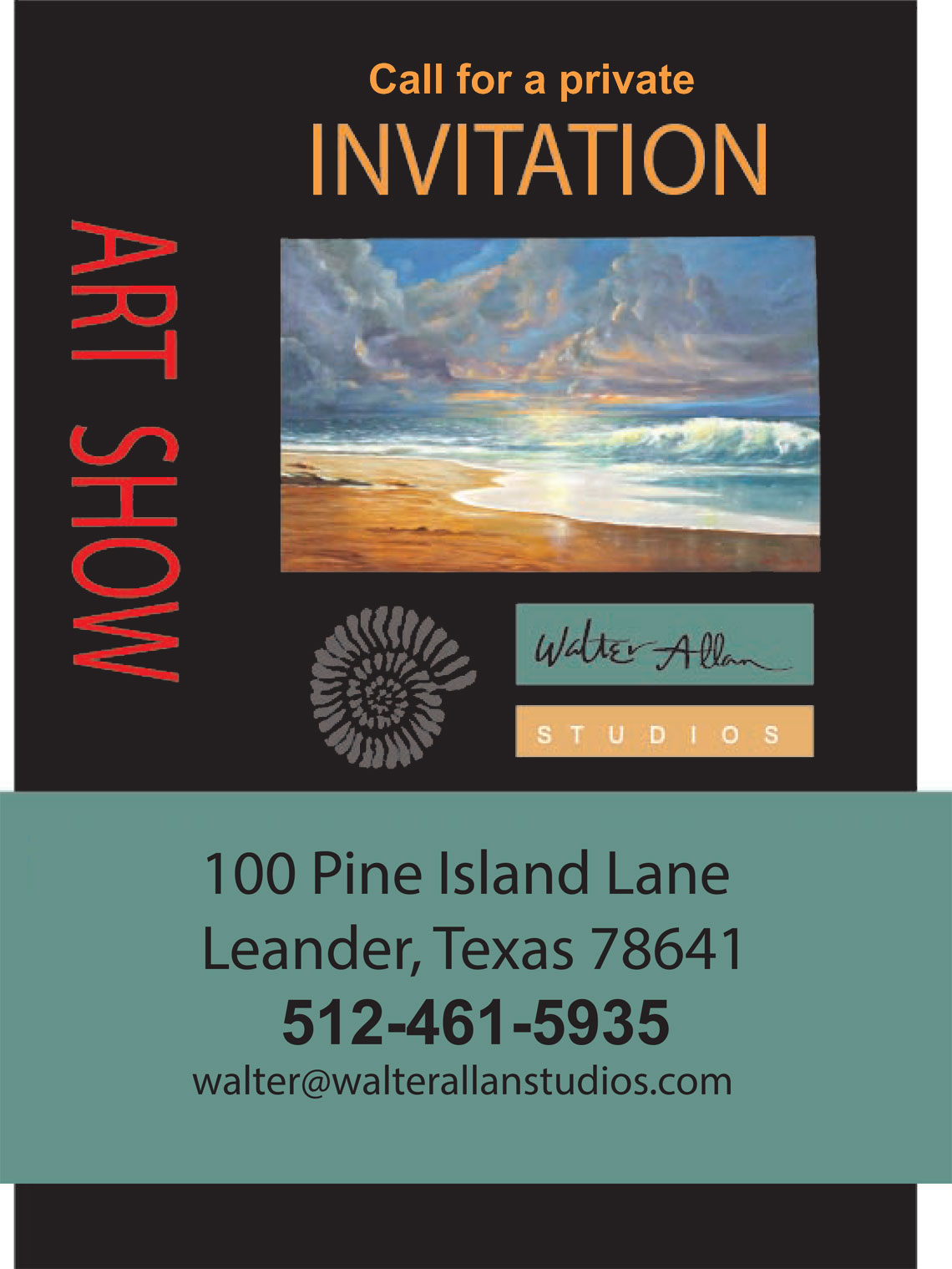 Call for a private invitation: 512-461-5935